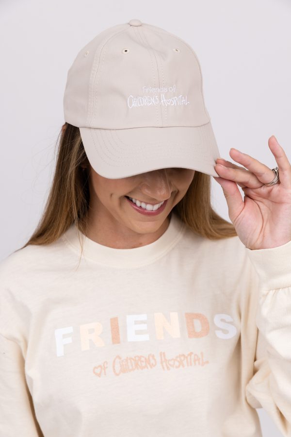 Embroidered Baseball Cap (Tan)