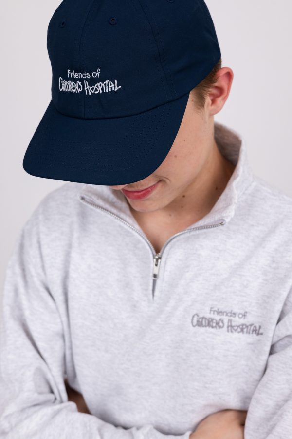 Embroidered Baseball Cap (Navy)